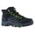 Hi-Tec Hiking Shoes Blackout Mid WP (waterproof) black/lime Children